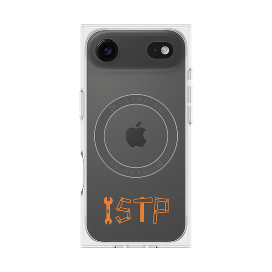 プレミアムスクエアケース with MagSafe［ オリジナル - ISTP 巨匠 - アルファベット ］