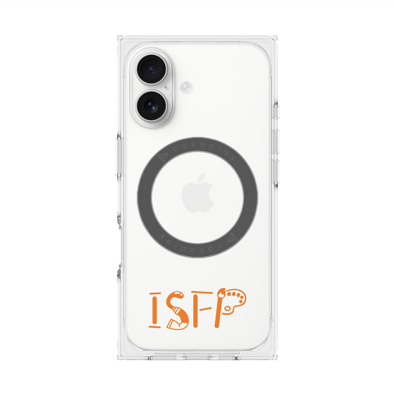 プレミアムスクエアケース with MagSafe［ オリジナル - ISFP 冒険家 - アルファベット ］