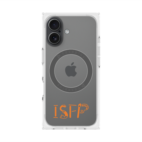 プレミアムスクエアケース with MagSafe［ オリジナル - ISFP 冒険家 - アルファベット ］