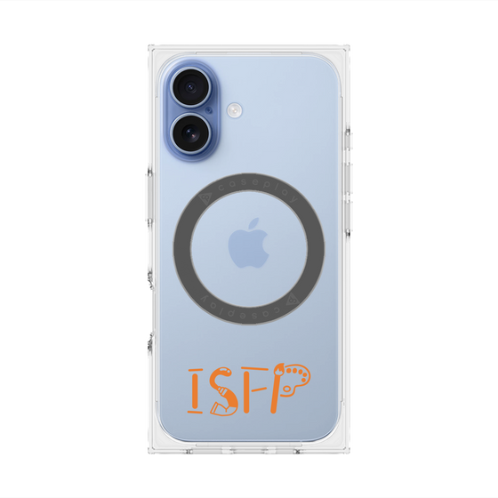 プレミアムスクエアケース with MagSafe［ オリジナル - ISFP 冒険家 - アルファベット ］