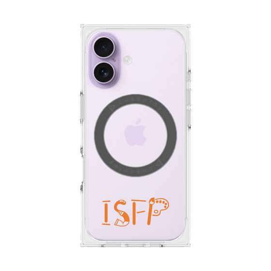 プレミアムスクエアケース with MagSafe［ オリジナル - ISFP 冒険家 - アルファベット ］