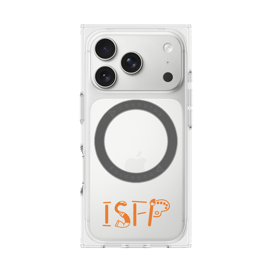 プレミアムスクエアケース with MagSafe［ オリジナル - ISFP 冒険家 - アルファベット ］