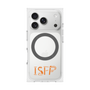 プレミアムスクエアケース with MagSafe［ オリジナル - ISFP 冒険家 - アルファベット ］