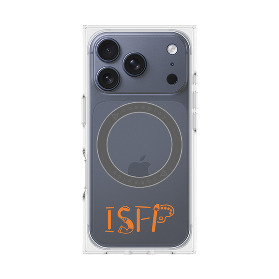 プレミアムスクエアケース with MagSafe［ オリジナル - ISFP 冒険家 - アルファベット ］