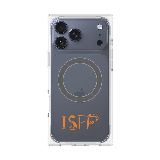 プレミアムスクエアケース with MagSafe［ オリジナル - ISFP 冒険家 - アルファベット ］