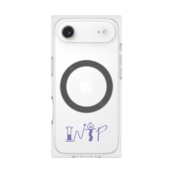 プレミアムスクエアケース with MagSafe［ オリジナル - INTP 論理学者 - アルファベット ］