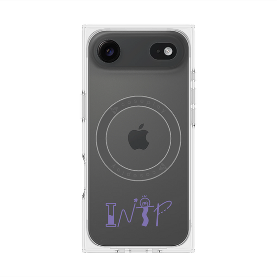 プレミアムスクエアケース with MagSafe［ オリジナル - INTP 論理学者 - アルファベット ］