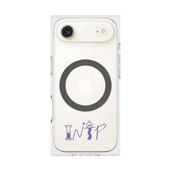プレミアムスクエアケース with MagSafe［ オリジナル - INTP 論理学者 - アルファベット ］