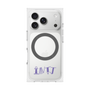 プレミアムスクエアケース with MagSafe［ オリジナル - INTJ 建築家 - アルファベット ］