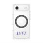 プレミアムスクエアケース with MagSafe［ オリジナル - INTJ 建築家 - アルファベット ］