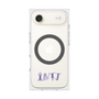 プレミアムスクエアケース with MagSafe［ オリジナル - INTJ 建築家 - アルファベット ］