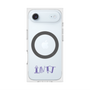プレミアムスクエアケース with MagSafe［ オリジナル - INTJ 建築家 - アルファベット ］