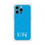 プレミアムスクエアケース with MagSafe［ オリジナル - ESFJ 領事 - アルファベット - ブルー ］