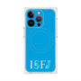 プレミアムスクエアケース with MagSafe［ オリジナル - ISFJ 擁護者 - アルファベット - ブルー ］