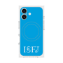 プレミアムスクエアケース with MagSafe［ オリジナル - ISFJ 擁護者 - アルファベット - ブルー ］