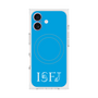 プレミアムスクエアケース with MagSafe［ オリジナル - ISFJ 擁護者 - アルファベット - ブルー ］