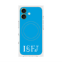 プレミアムスクエアケース with MagSafe［ オリジナル - ISFJ 擁護者 - アルファベット - ブルー ］
