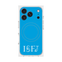 プレミアムスクエアケース with MagSafe［ オリジナル - ISFJ 擁護者 - アルファベット - ブルー ］