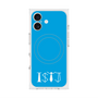 プレミアムスクエアケース with MagSafe［ オリジナル - ISTJ 管理者 - アルファベット - ブルー ］