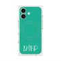 プレミアムスクエアケース with MagSafe［ オリジナル - INFP 仲介者 - アルファベット - グリーン ］