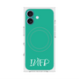 プレミアムスクエアケース with MagSafe［ オリジナル - INFP 仲介者 - アルファベット - グリーン ］