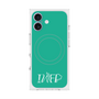 プレミアムスクエアケース with MagSafe［ オリジナル - INFP 仲介者 - アルファベット - グリーン ］