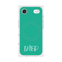 プレミアムスクエアケース with MagSafe［ オリジナル - INFP 仲介者 - アルファベット - グリーン ］