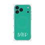 プレミアムスクエアケース with MagSafe［ オリジナル - INFP 仲介者 - アルファベット - グリーン ］