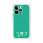 プレミアムスクエアケース with MagSafe［ オリジナル - INFJ 提唱者 - アルファベット - グリーン ］
