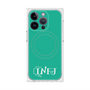 プレミアムスクエアケース with MagSafe［ オリジナル - INFJ 提唱者 - アルファベット - グリーン ］
