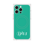 プレミアムスクエアケース with MagSafe［ オリジナル - INFJ 提唱者 - アルファベット - グリーン ］