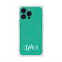 プレミアムスクエアケース with MagSafe［ オリジナル - INFJ 提唱者 - アルファベット - グリーン ］