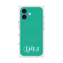 プレミアムスクエアケース with MagSafe［ オリジナル - INFJ 提唱者 - アルファベット - グリーン ］