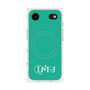 プレミアムスクエアケース with MagSafe［ オリジナル - INFJ 提唱者 - アルファベット - グリーン ］