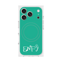 プレミアムスクエアケース with MagSafe［ オリジナル - ENFJ 主人公 - アルファベット - グリーン ］