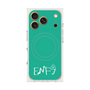 プレミアムスクエアケース with MagSafe［ オリジナル - ENFJ 主人公 - アルファベット - グリーン ］