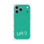 プレミアムスクエアケース with MagSafe［ オリジナル - ENFJ 主人公 - アルファベット - グリーン ］
