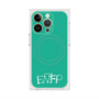 プレミアムスクエアケース with MagSafe［ オリジナル - ENFP 運動家 - アルファベット - グリーン ］