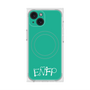プレミアムスクエアケース with MagSafe［ オリジナル - ENFP 運動家 - アルファベット - グリーン ］