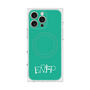 プレミアムスクエアケース with MagSafe［ オリジナル - ENFP 運動家 - アルファベット - グリーン ］