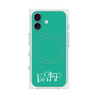 プレミアムスクエアケース with MagSafe［ オリジナル - ENFP 運動家 - アルファベット - グリーン ］