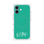 プレミアムスクエアケース with MagSafe［ オリジナル - ENFP 運動家 - アルファベット - グリーン ］