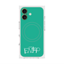 プレミアムスクエアケース with MagSafe［ オリジナル - ENFP 運動家 - アルファベット - グリーン ］