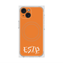 プレミアムスクエアケース with MagSafe［ オリジナル - ESTP 起業家 - アルファベット - オレンジ ］