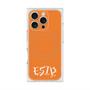 プレミアムスクエアケース with MagSafe［ オリジナル - ESTP 起業家 - アルファベット - オレンジ ］