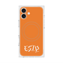 プレミアムスクエアケース with MagSafe［ オリジナル - ESTP 起業家 - アルファベット - オレンジ ］
