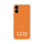 プレミアムスクエアケース with MagSafe［ オリジナル - ESTP 起業家 - アルファベット - オレンジ ］