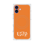 プレミアムスクエアケース with MagSafe［ オリジナル - ESTP 起業家 - アルファベット - オレンジ ］