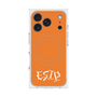 プレミアムスクエアケース with MagSafe［ オリジナル - ESTP 起業家 - アルファベット - オレンジ ］