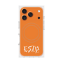 プレミアムスクエアケース with MagSafe［ オリジナル - ESTP 起業家 - アルファベット - オレンジ ］